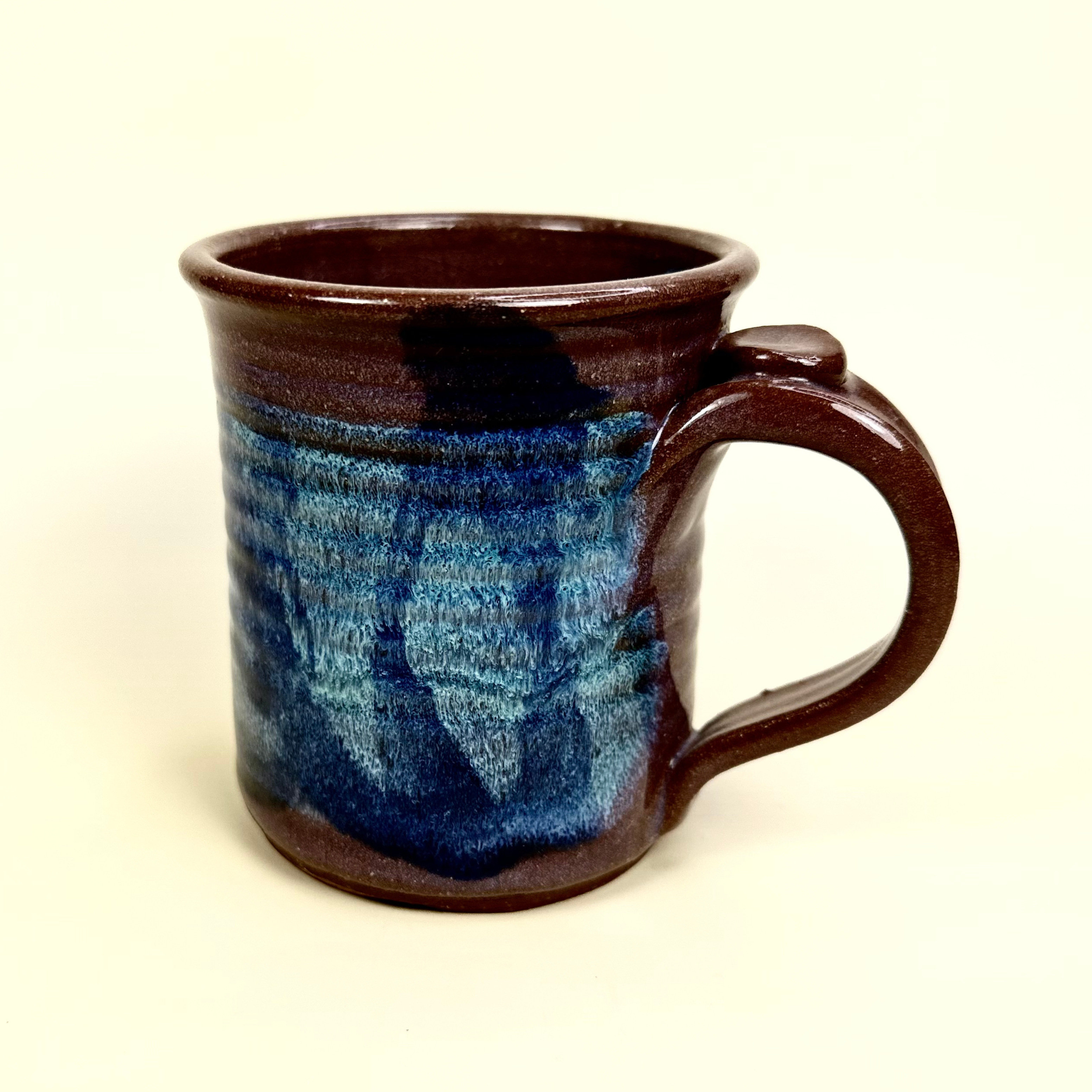 Studio Pottery Mug - Azure - Native Gardeners