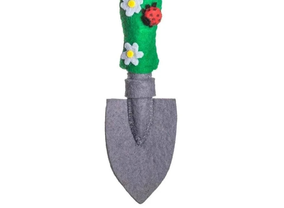 Garden Trowel Handmade Felt Ornament - Native Gardeners