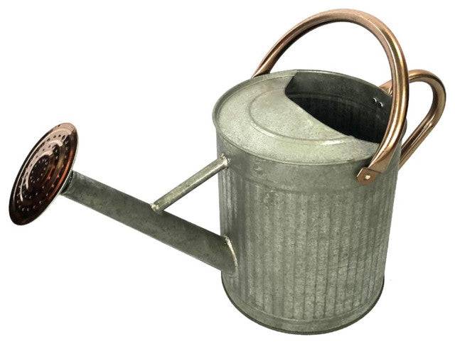 Galvanized Watering Can - Native Gardeners