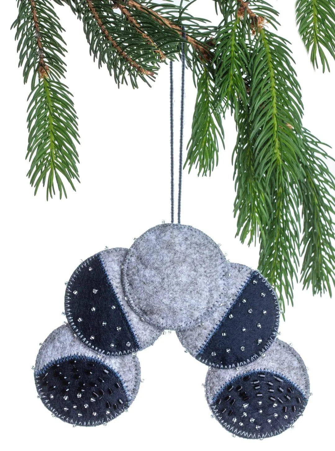 Lavender Handmade Felt Ornament - Native Gardeners