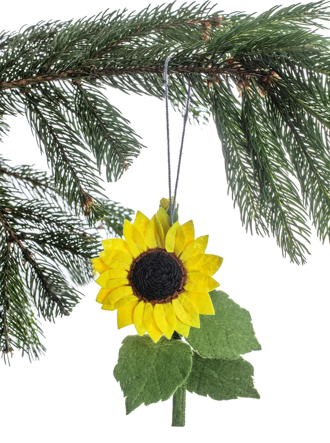 Blue Butterfly Handmade Felt Ornament - Native Gardeners