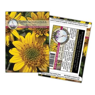 Bush Sunflower Seed Packet - Native Gardeners